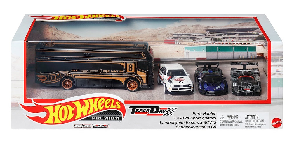 1:64 HOTWHEELS Premium Track Day 4 Piece Set HKC15