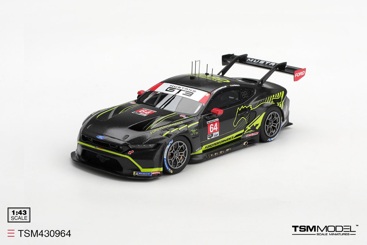 Ford Mustang GT3 No.64 Ford Multimatic Motorsports 2025 IMSA VIR 1:43 TrueScale Miniatures Model (TSM430964) – ETA. April/May 2027