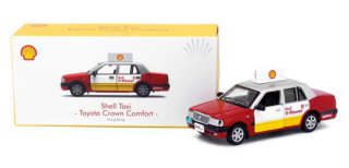 1:64 TINY CITY DIECAST ATC65291 TOYOTA CROWN COMFORT SHELL TAXI HONG KONG