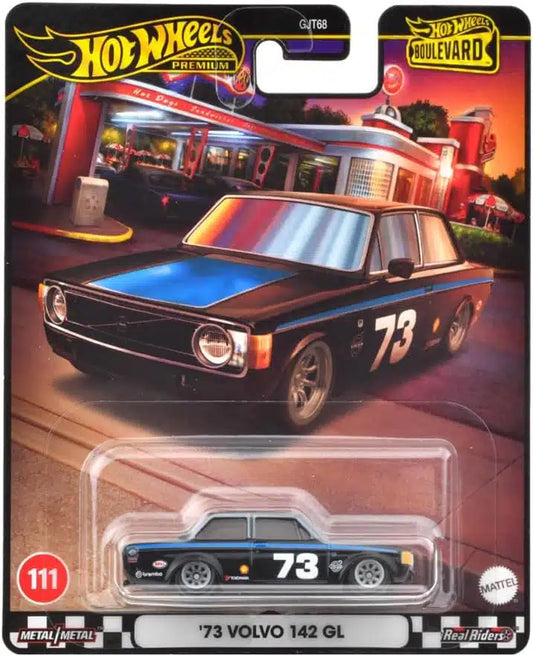 1:64 Hot Wheels Boulevard No 111 '73 Volvo 142 GL #73 HRT79