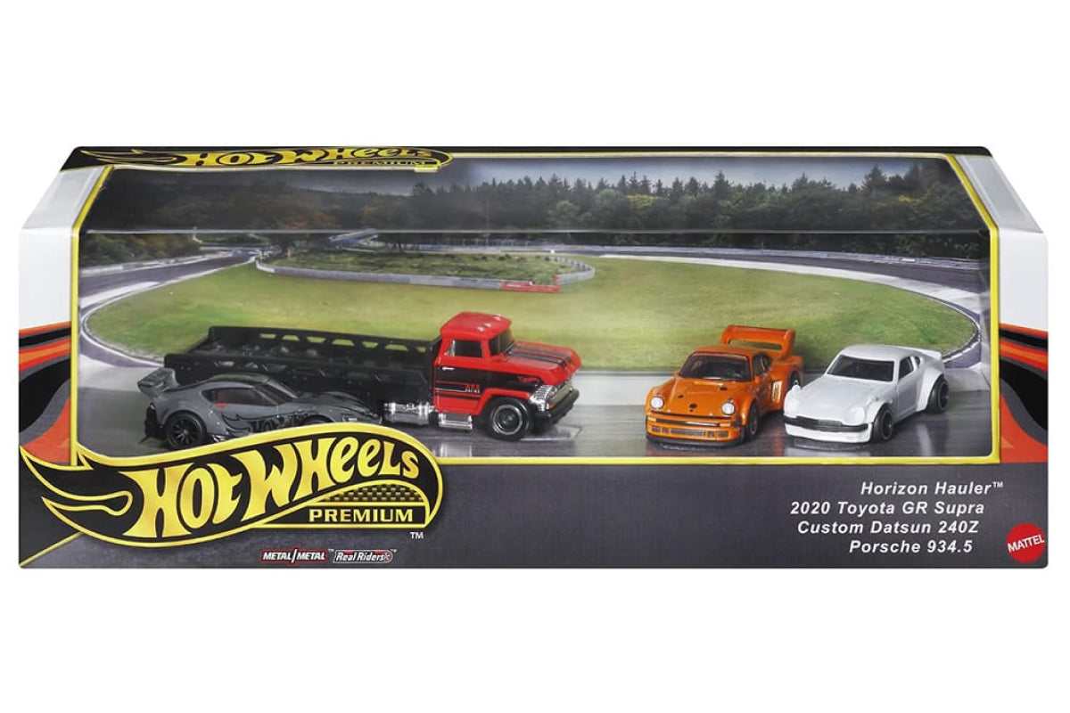 1:64 HOTWHEELS Premium Track Day 4 Piece Set  JBM05