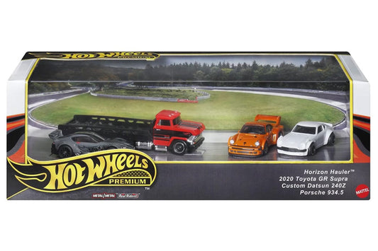 1:64 HOTWHEELS Premium Track Day 4 Piece Set  JBM05