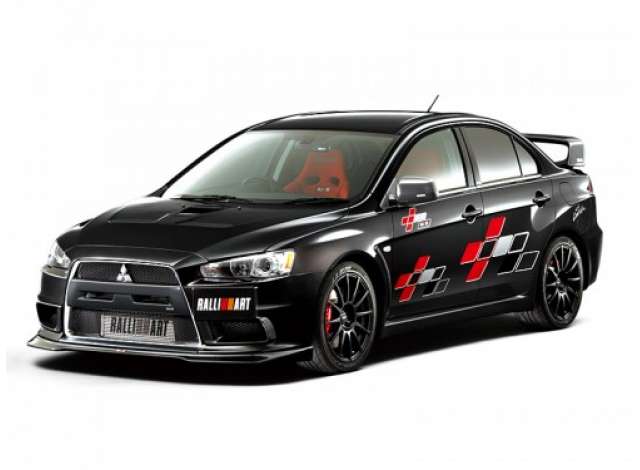 2007 Mitsubishi Lancer Evolution X Ralliart, plastic modelkit 1:24 Aoshima Model