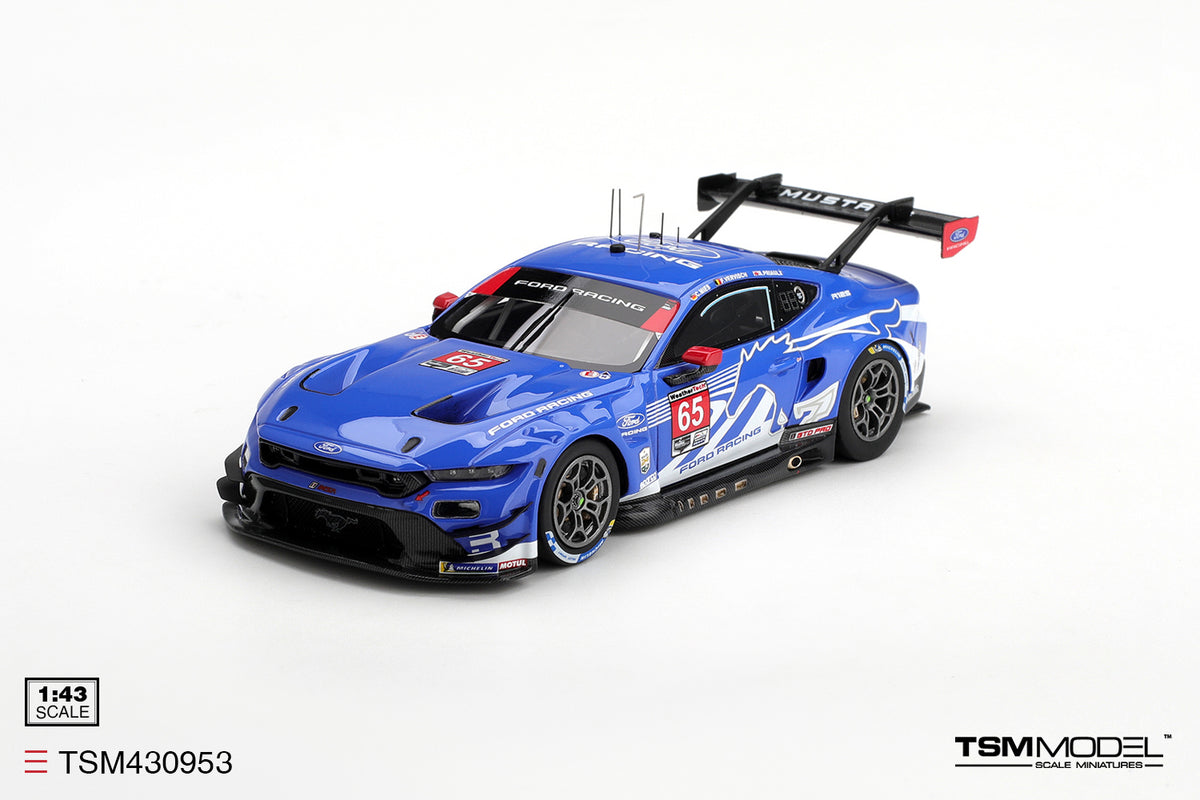 Ford Mustang GT3 No.65 Ford Racing 2026 IMSA Daytona 24 Hrs 1:43 TrueScale Miniatures Model (TSM430953) – ETA. April/May 2027