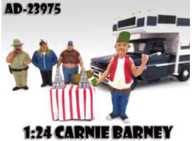 *Trailer Park* Carnie Barney (Caravan Not included, you buy 1 figure). 1:24 American Diorama Model