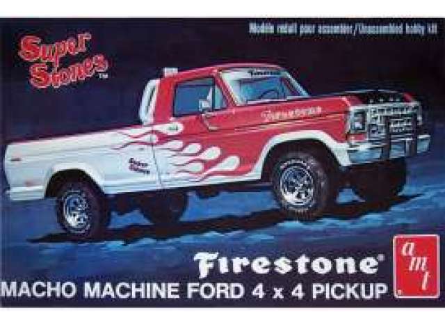 1978 Ford Pickup, plastic modelkit 1:25 AMT Model
