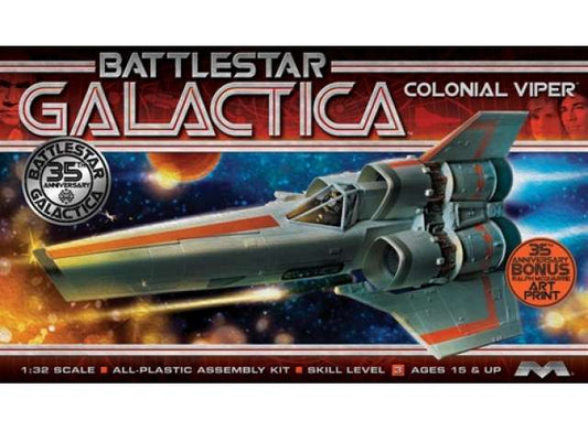 Pre-Order – Battlestar Galactica Colonial Viper, plastic modelkit 1:32 Moebius Model (moes0940) – ETA. September 2026