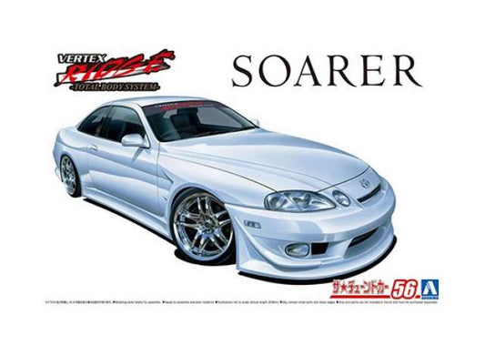 1996 Vertex Toyota Soarer JZZ30, plastic modelkit 1:24 Aoshima Model