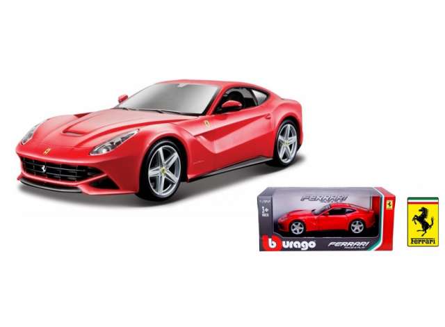 Ferrari F12 Berlinetta, red 1:24 Bburago Model