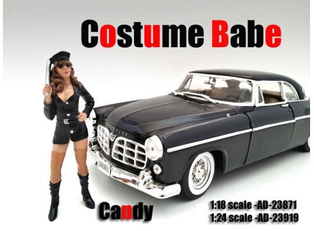Custume Babe *Candy* 1:24 American Diorama Model