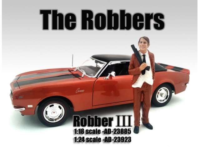 Figure *Robber III* 1:24 American Diorama Model