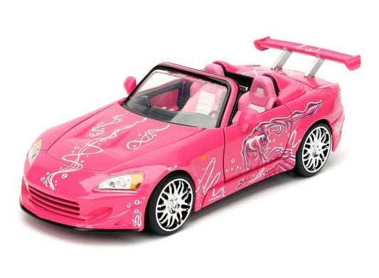 1995 Sukis Honda S2000 *Fast and Furious 2*, pink 1:24 Jada Model (JADA97604) – ETA. March/April 2027