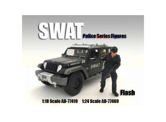 *Swat Team* Flash 1:18 American Diorama Model