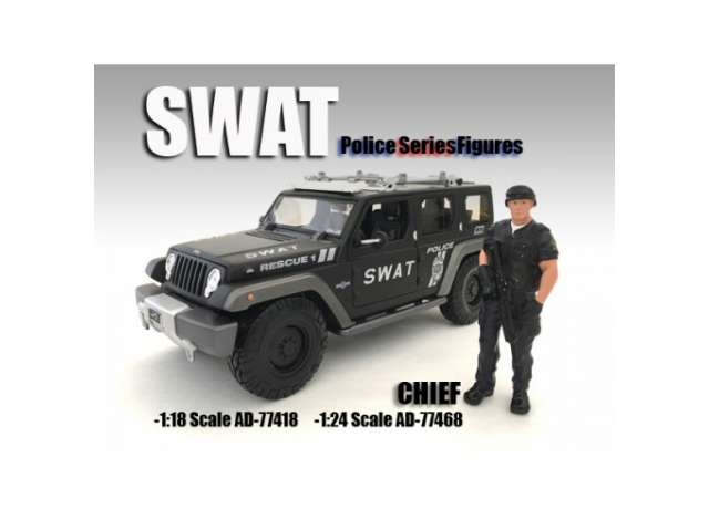 *Swat Team* Chief 1:24 American Diorama Model