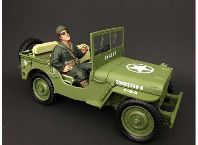 WWII USA Soldier #3 with sigar 1:18 American Diorama Model