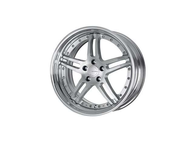 #05 Work Gnosis GS2 19inch wheel and tire set, plastic modelkit 1:24 Aoshima Model