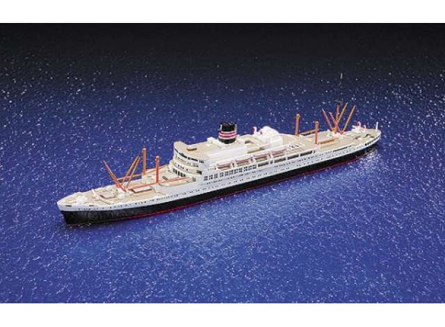 Japanese Passenger Liner Yawata-Maru, plastic modelkit 1:700 Aoshima Model