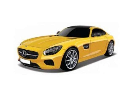 Mercedes Benz AMG GT, yellow 1:32 Bburago Model