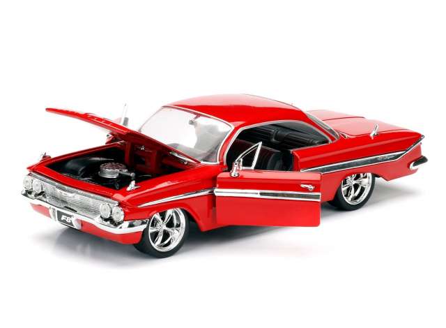#98426 1/24 Doms Chevrolet Impala *Fast 8*, red 1:24 Jada Model (JADA98426) – ETA. March/April 2027