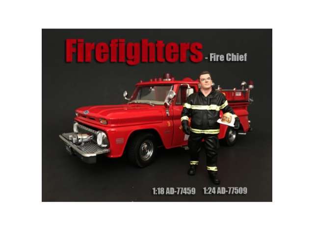 Fire Fighter *Chief* 1:24 American Diorama Model
