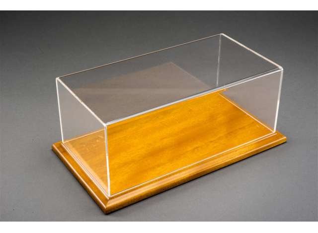 Display Case Molsheim with Cherry Base - 325x165x125mm 1:18 Atlantic Model