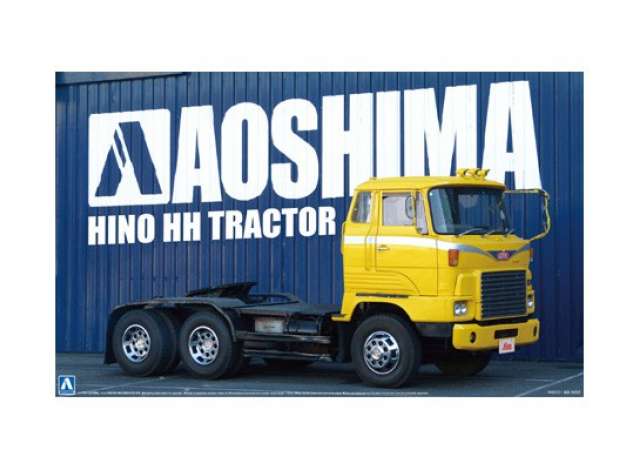 Hino HH Tractor, plastic modelkit 1:32 Aoshima Model