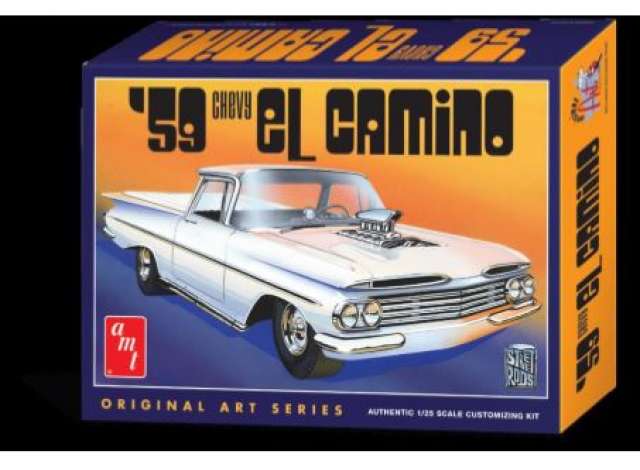 1959 Chevrolet El Camino *Original Art Series*, plastic modelkit 1:25 AMT Model