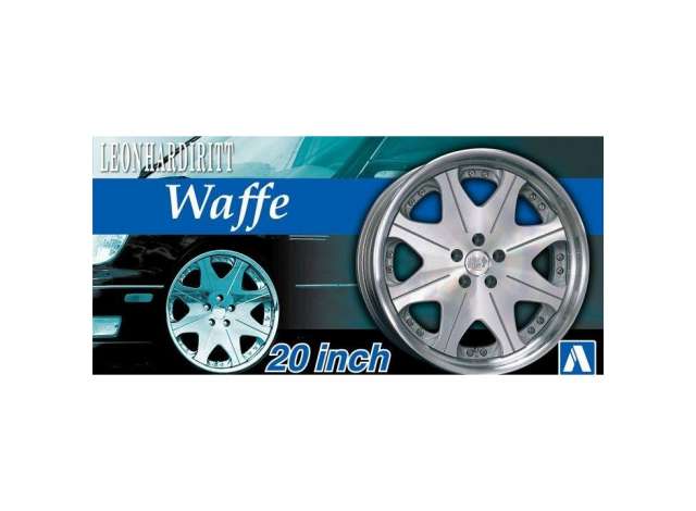 #39 Leonhardiritt Waffe 20 inch, plastic modelkit 1:24 Aoshima Model