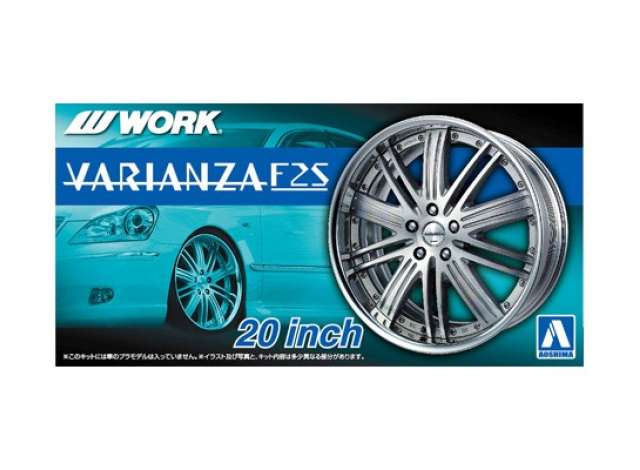 #50 Work Varianza 20inch, plastic modelkit 1:24 Aoshima Model