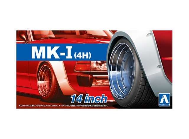 #54 Mark (4H) 14inch, plastic modelkit 1:24 Aoshima Model