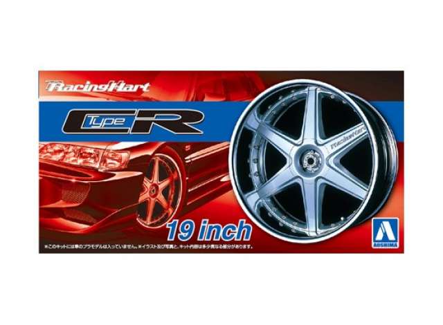 #60 Racing Hart Type CR 19 inch, plastic modelkit 1:24 Aoshima Model