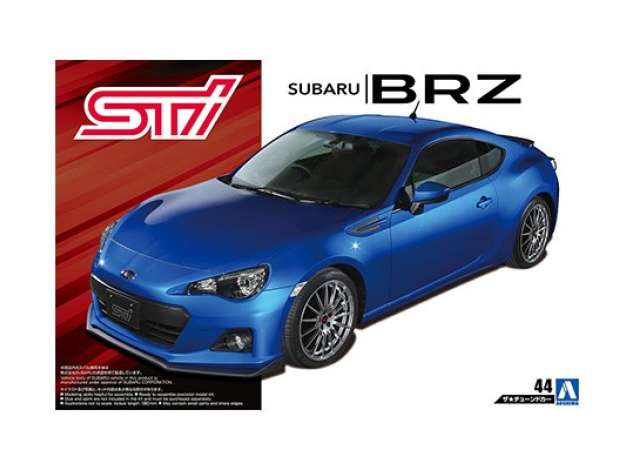 2012 Subaru STI ZC6 BRZ, plastic modelkit 1:24 Aoshima Model