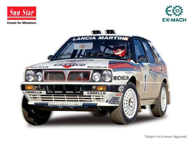 Pre-Order – 1988 Lancia Delta HF Integrale 16V #1 M.Biasion/T.Siviero Winner Rallye Sanremo, various 1:18 SunStar Model (sun3131) – ETA. December 2026