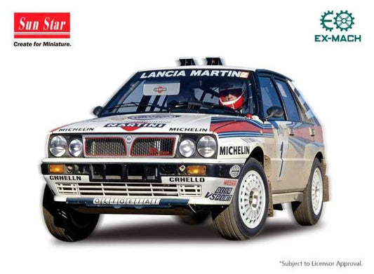 Pre-Order – 1988 Lancia Delta HF Integrale 16V #1 M.Biasion/T.Siviero Winner Rallye Sanremo, various 1:18 SunStar Model (sun3131) – ETA. December 2026