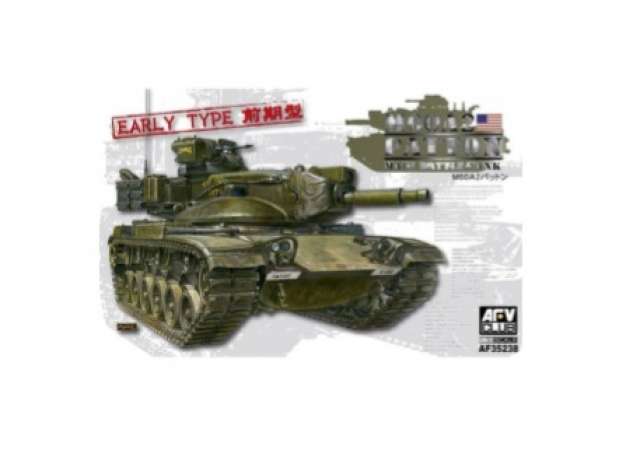 M 60A2 Early Verion, plastic modelkit 1:35 AFV Club Model