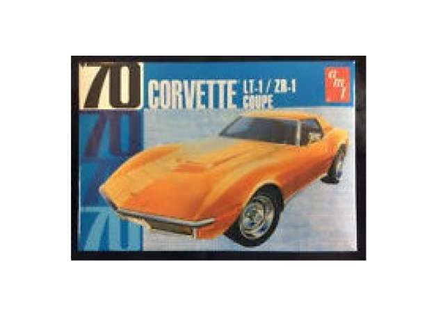 1970 Chevy Corvette Coupé, plastic modelkit 1:25 AMT Model