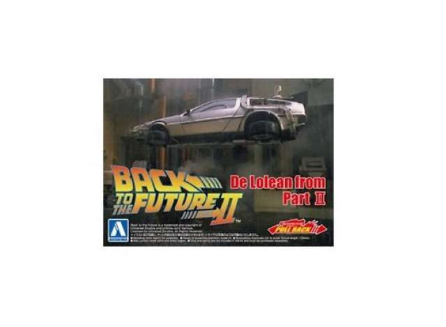 Delorean *Back to the Future II*, plastic modelkit 1:43 Aoshima Model