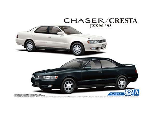 #93 (056530) 1993 Toyota JZX90 Chaser/Cresta Avante/Lucent/Tourer, plastic modelkit 1:24 Aoshima Model
