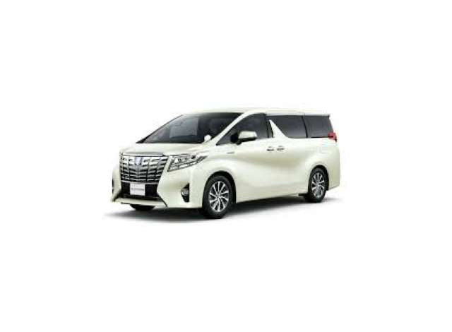 Toyota Vellfire *snapkit*, white pearl crystal shine 1:32 Aoshima Model