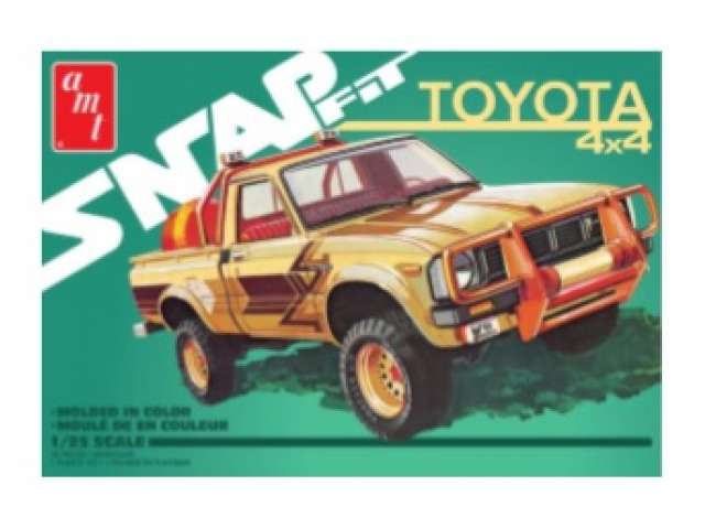1980 Toyota Hilux SR5 Pickup *Snap Fit*, plastic modelkit 1:25 AMT Model