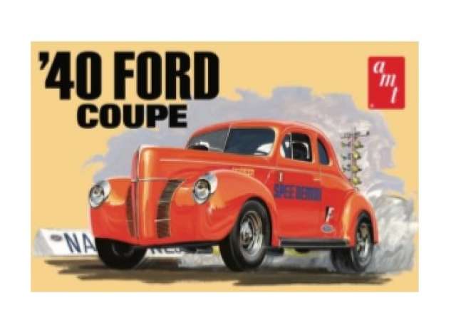 1940 Ford Coupe, plastic modelkit 1:25 AMT Model