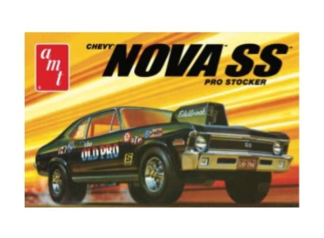 1972 Chevrolet Nova SS *Old Pro*, plastic modelkit 1:25 AMT Model