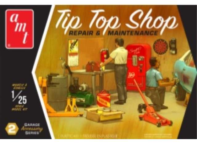 Garage Accessory Set #2 2T *plastic modelkit* 1:25 AMT Model