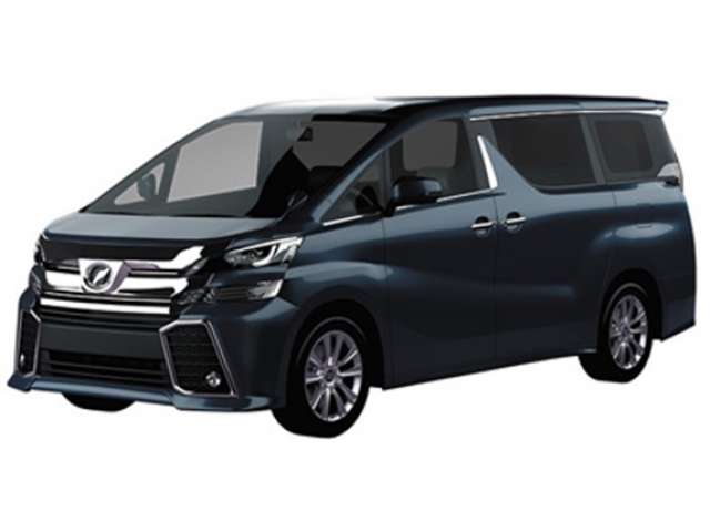 #04-D Toyota Vellfire *snapkit*, grayish blue mic metallic 1:32 Aoshima Model