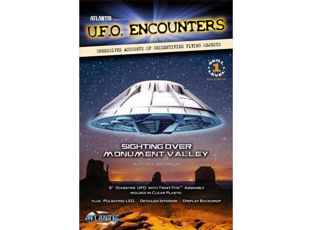 UFO Encounters, plastic modelkit Atlantis Model