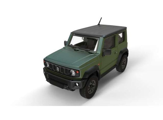 2018 Suzuki Jimny JB74 LHD, jungle green 1:64 BM Creations Model