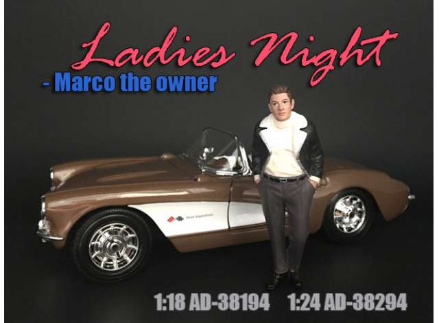 Ladies Night *Marco* 1:24 American Diorama Model