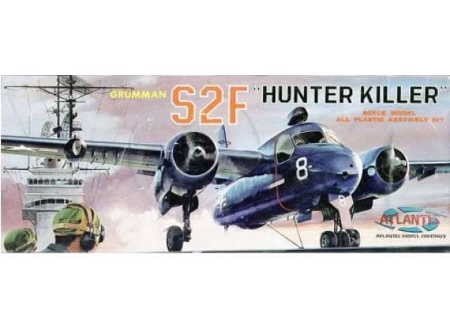 S2F Hunter Killer, plastic modelkit 1:54 Atlantis Model
