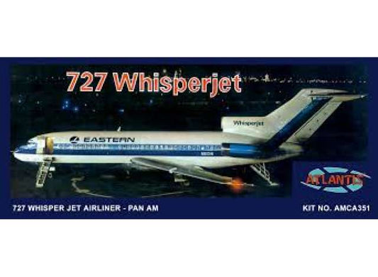 727 Whisper Jet Airliner Eastern Airlines, plastic modelkit 1:96 Atlantis Model