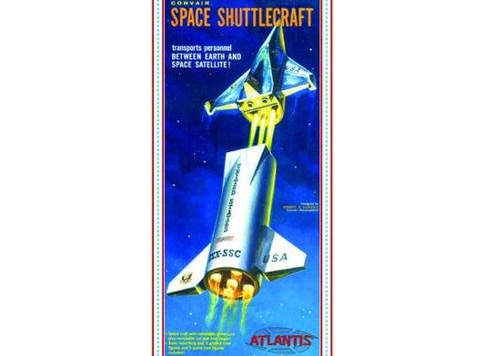 Convair Shuttle Craft Spaceship, plastic modelkit 1:150 Atlantis Model